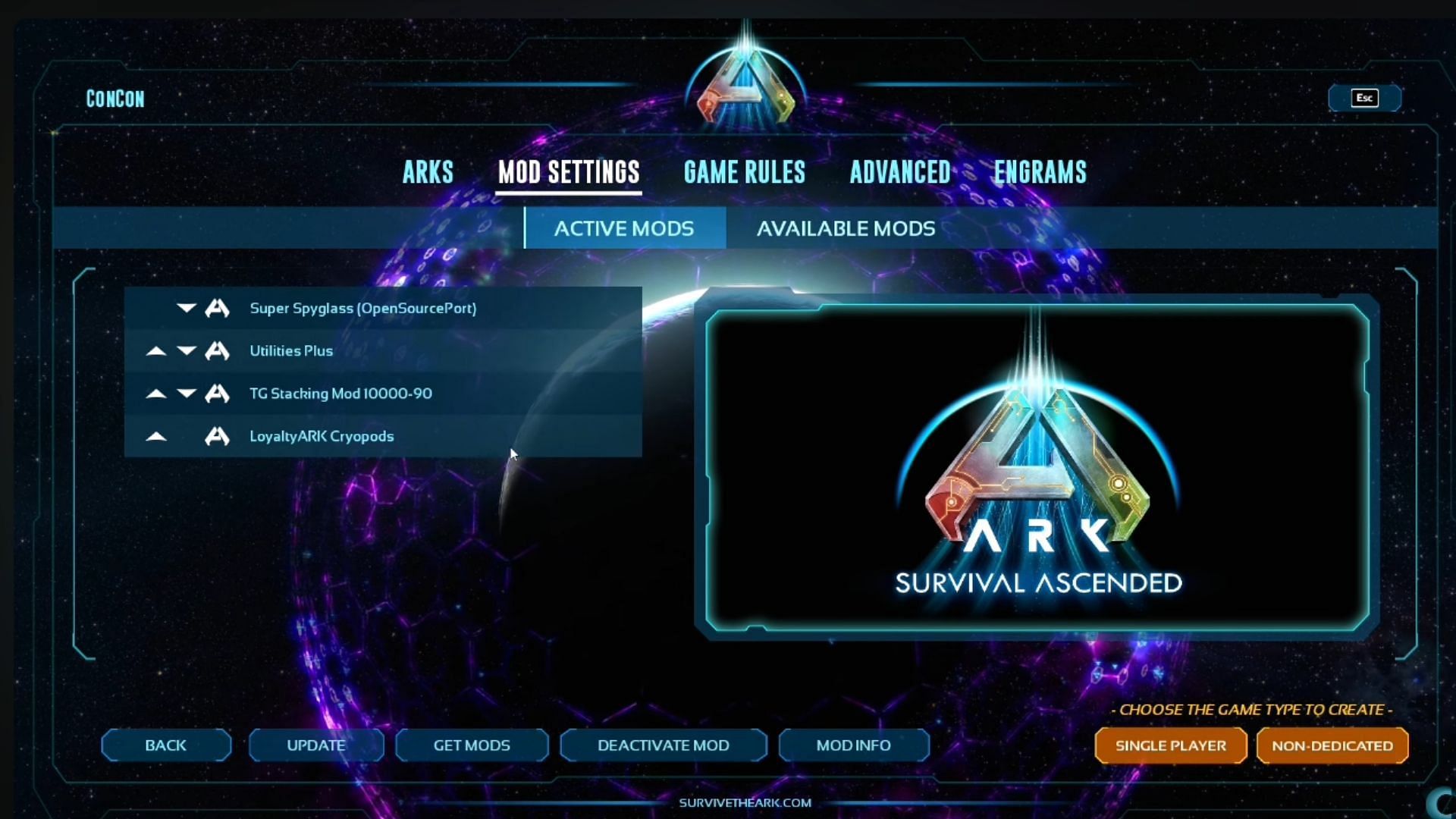 Mod installation (Image via Studio Wildcard)